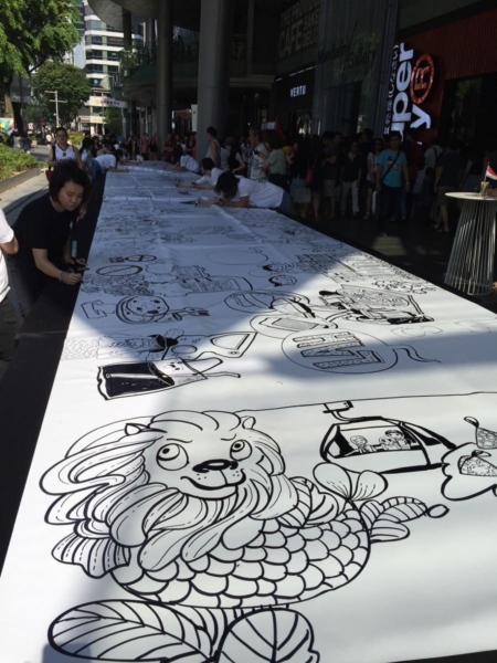 Doodle for Singapore (シンガポールのらくがき) - シンガポール日記 Day 507